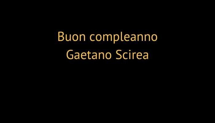 Buon compleanno Gaetano Scirea