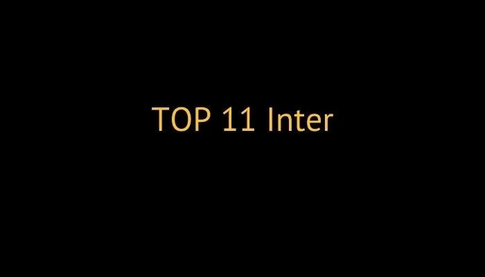 top 11 inter