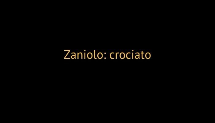 Zaniolo Crociato