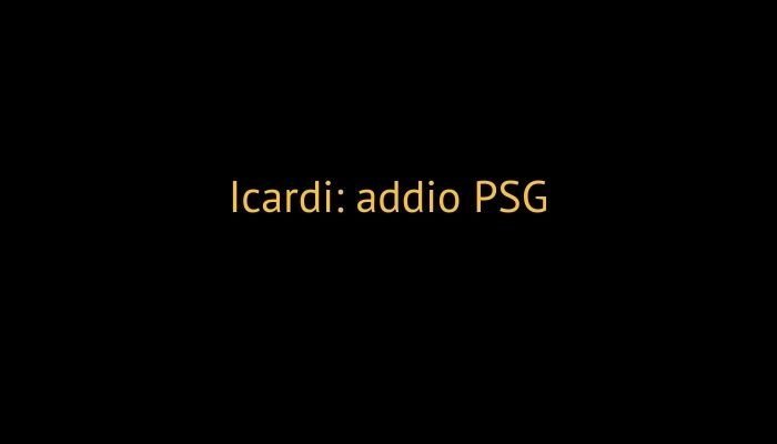 icardi addio psg