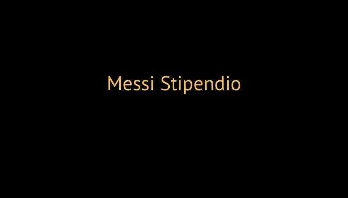 messi stipendio
