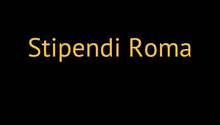 stipendi roma