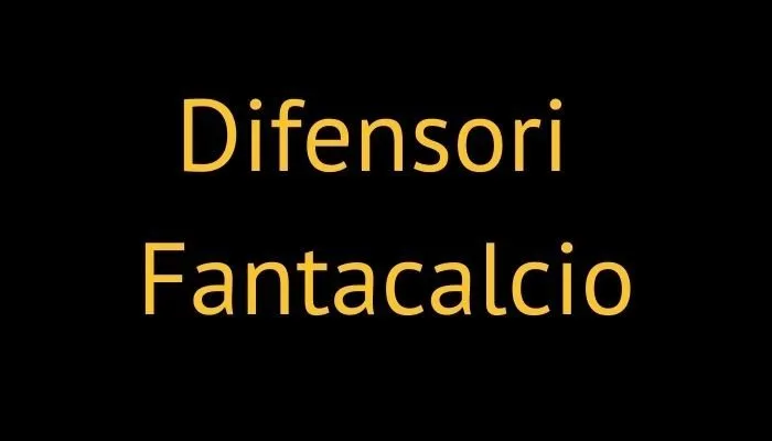 difensori fantacalcio