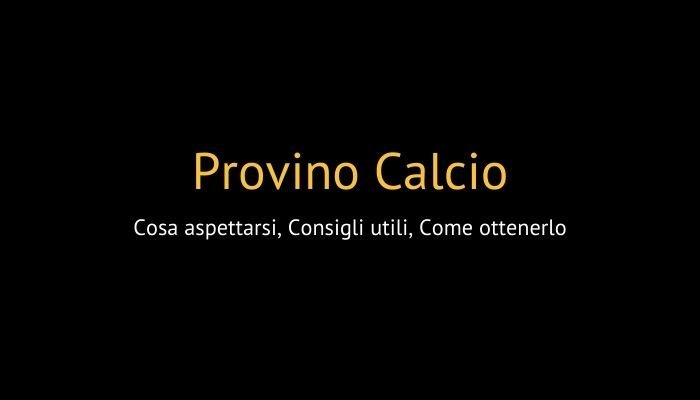provino calcio