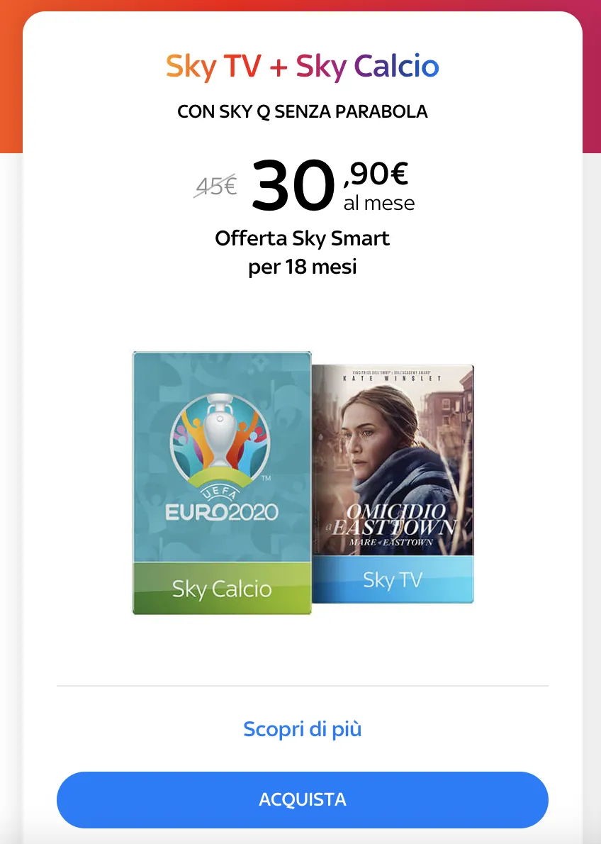 Offerta Sky Smart