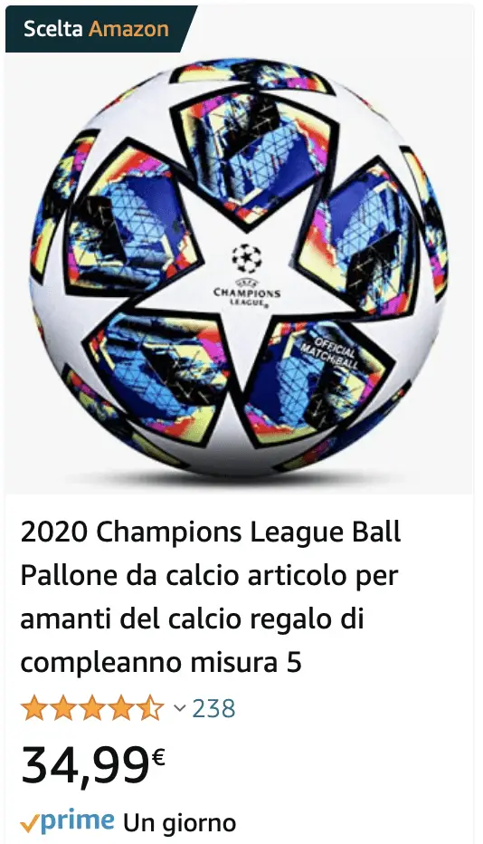 palla 2020 champions