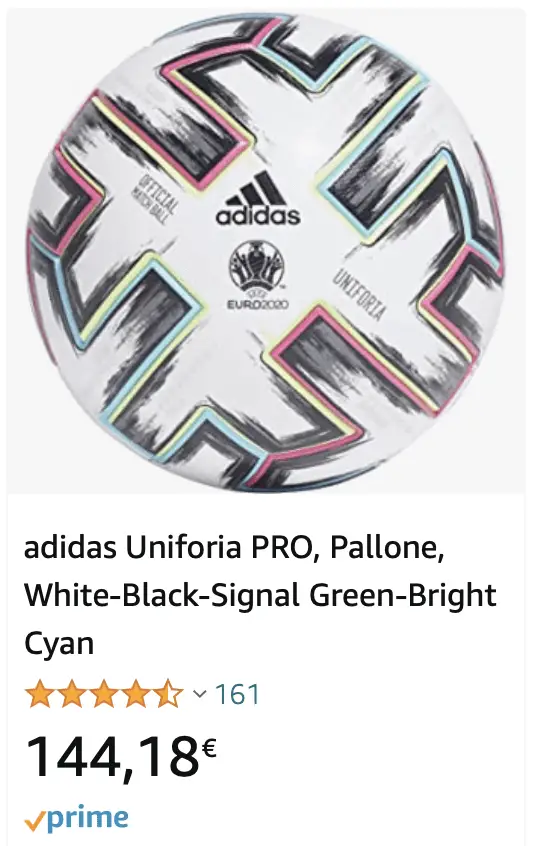 pallone adidas unifo