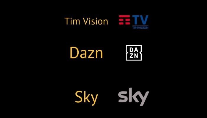 tim vision dazn sky
