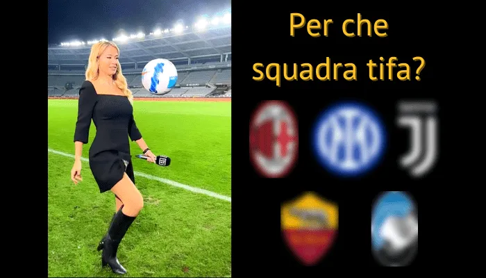 diletta leotta per che squadra tifa