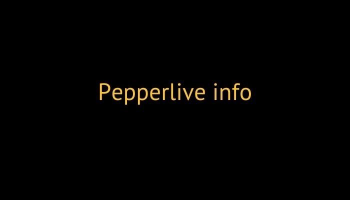 Pepperlive info
