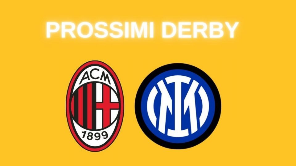 prossimo derby milan inter serie a