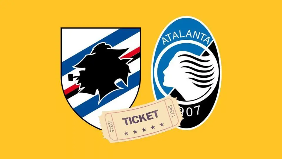 sampdoria atalanta biglietti