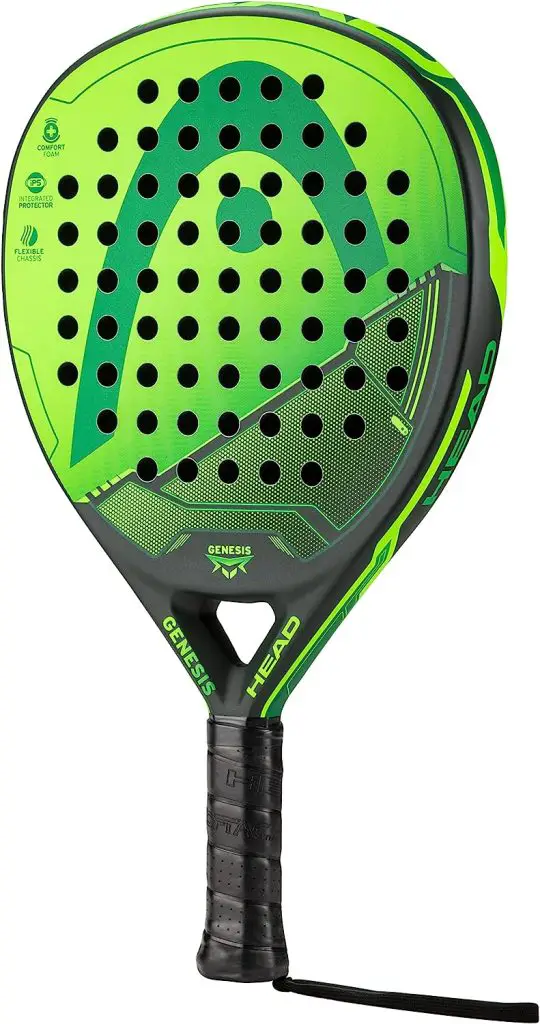 Head Genesis Racchetta da Paddle, Verde/Nero