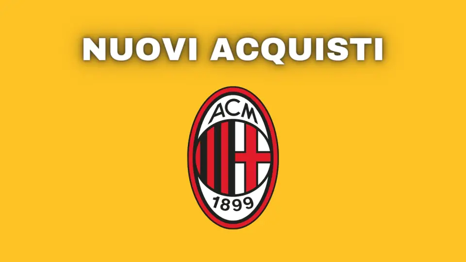 NUOVI ACQUISTI MILAN CALCIOMERCATO 2023 2024