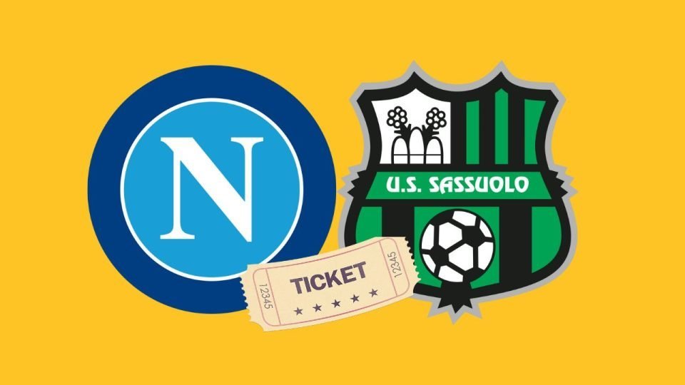 biglietti napoli sassuolo 27 agosto
