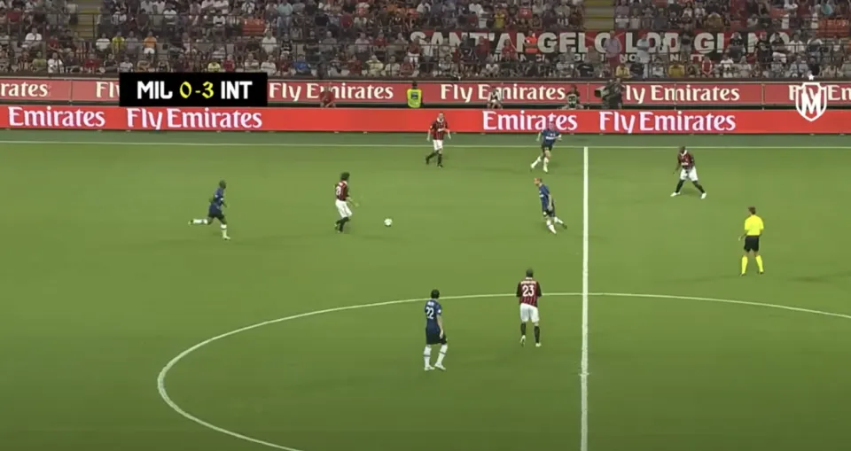 milan inter 2009 ETO'O vs RONALDINHO
